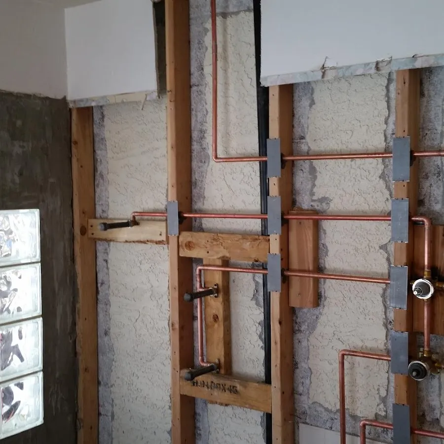 Copper pipe installation for Repiping in Thomaston